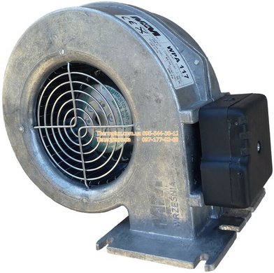 Нагнетательный вентилятор WPA-117 М+М 180м3/час до 30кВт (турбина ВПА-117) для твердотопливного котла