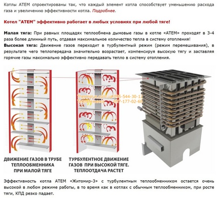 Котел Житомир-3 КС-Г-010СН газовый одноконтурный напольный дымоходный